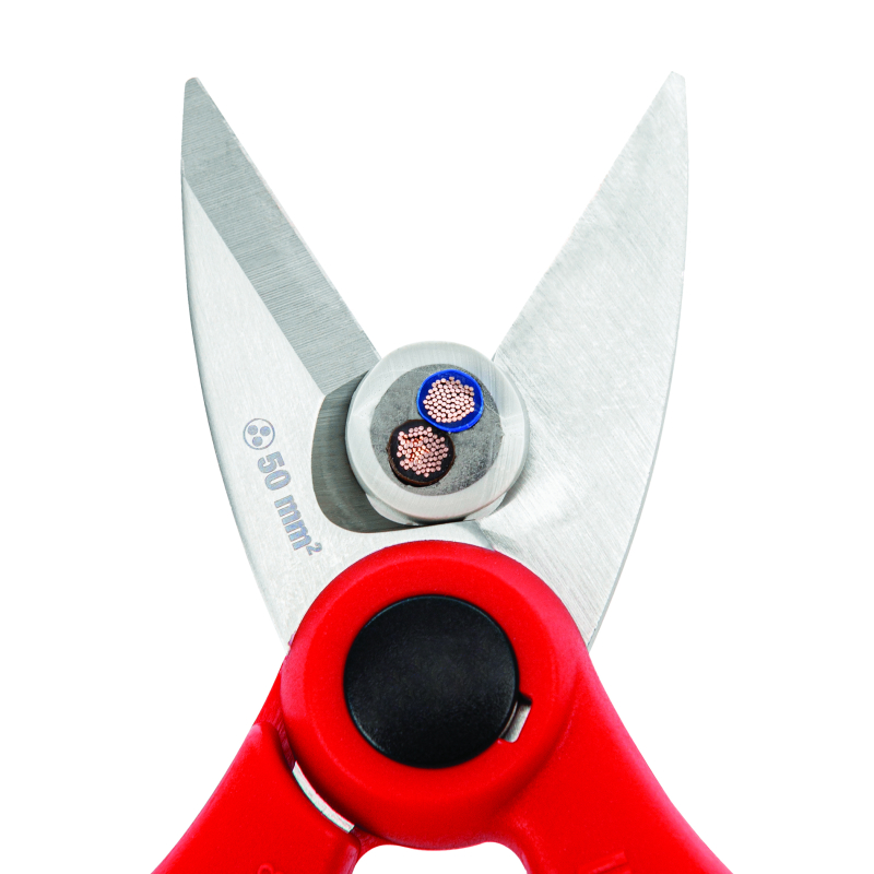 SCISSORS FOR ELECTRICIANS STAINLESS STEEL BLADES - USAG U02070008
