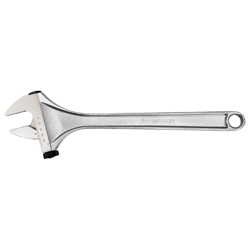 Bahco 95C 400mm Adjustable Wrench | Side Knurled | Heavy Duty | Chrome Plated