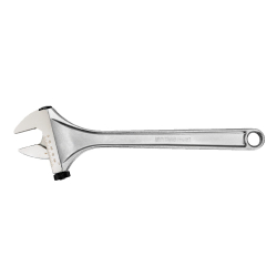 Adjustable Wrench 305mm | Bahco 94C | Side Knurled | Heavy Duty | Chrome Finish