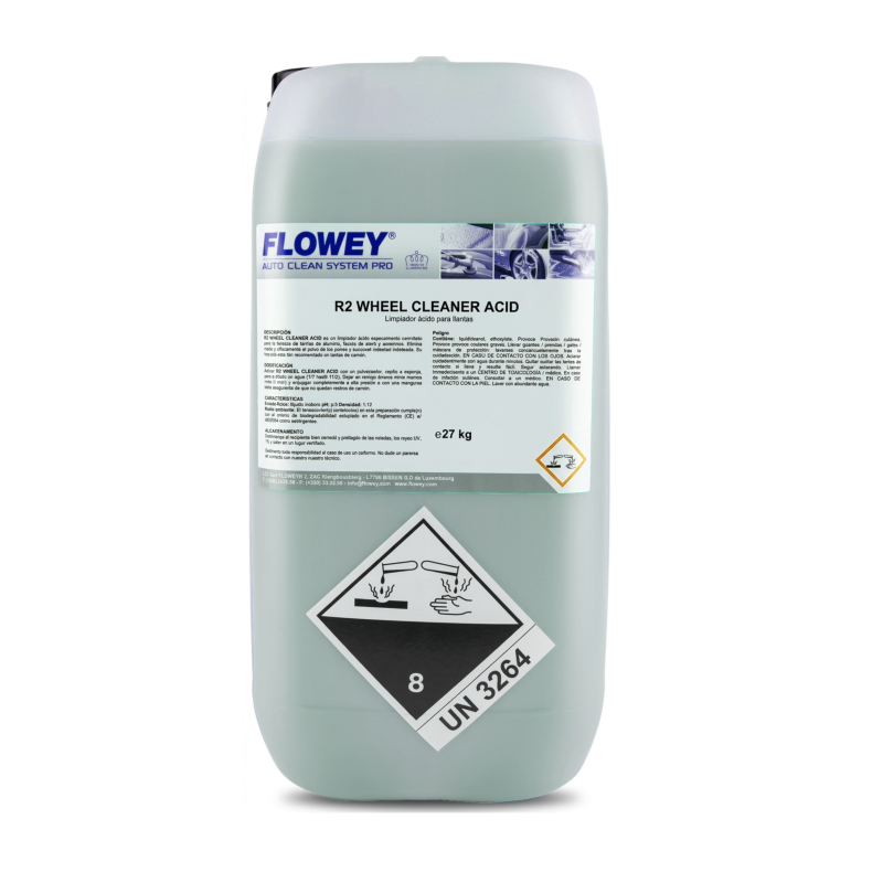 Flowey R2 27L Acid Wheel Cleaner | Ref. R2-27