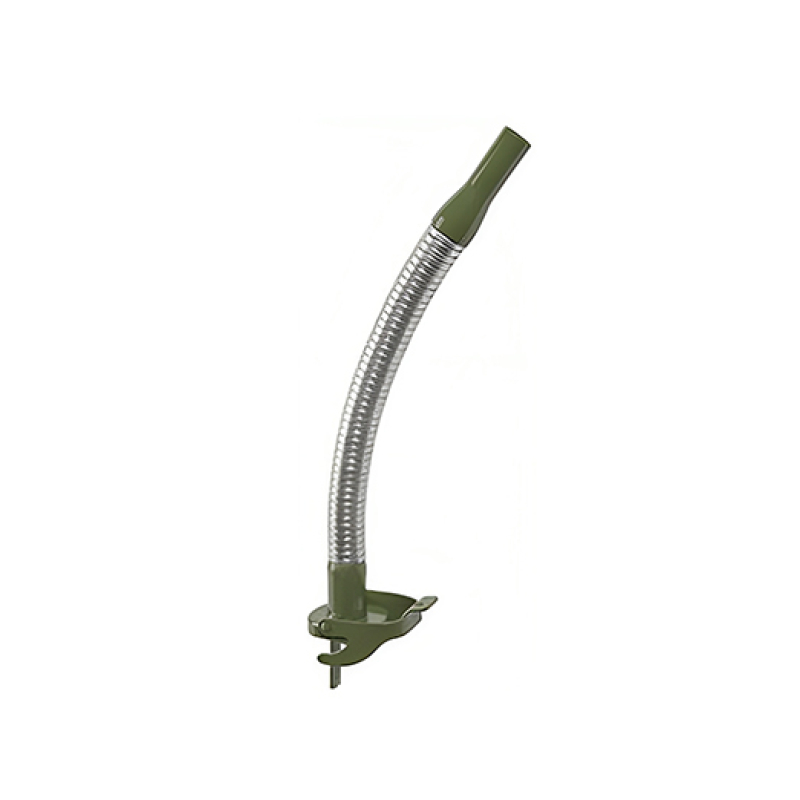 CHROME FLEXIBLE NOZZLE FOR JERRYCANS 20LTR METAL FLASKS