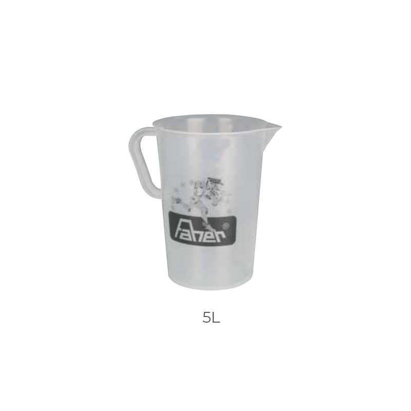 FAHER JMF-6 Industrial Measuring Jug | 5 Liters | Polypropylene