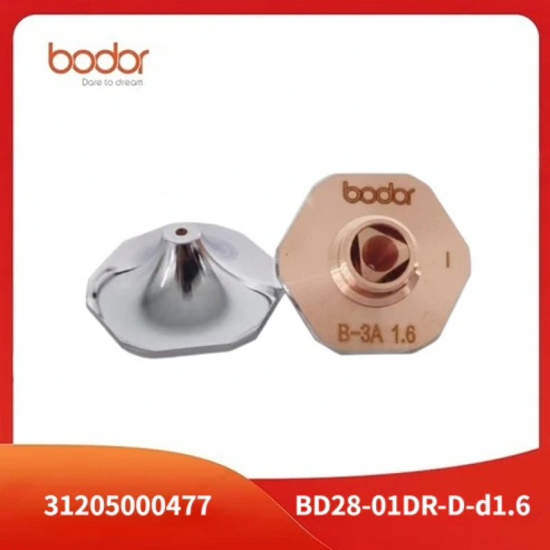 Bodor Double Laser Nozzle Ø1.6 mm BD28-01DR-D | Ref. 31205000477