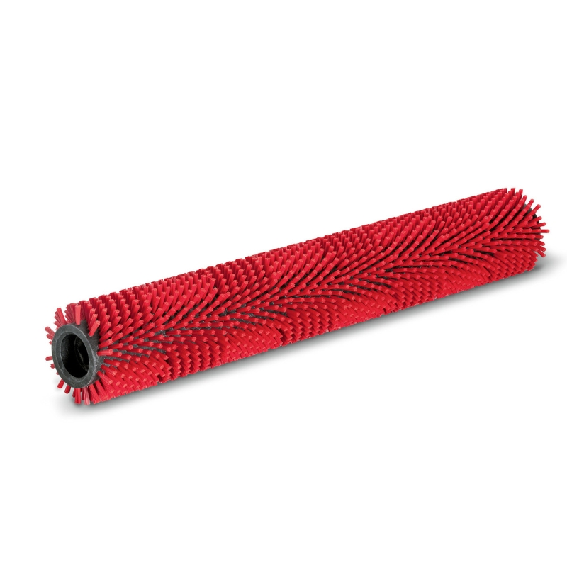 Cylindrical brush, medium, red, 450 mm - KARCHER 4.762-392.0