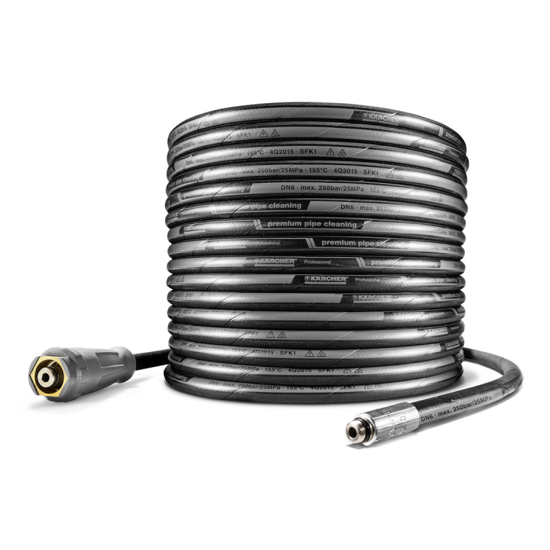 MANGUERA PARA LIMPIEZA DE TUBERÍAS, DN 6, 20 m, máx. 250 bar