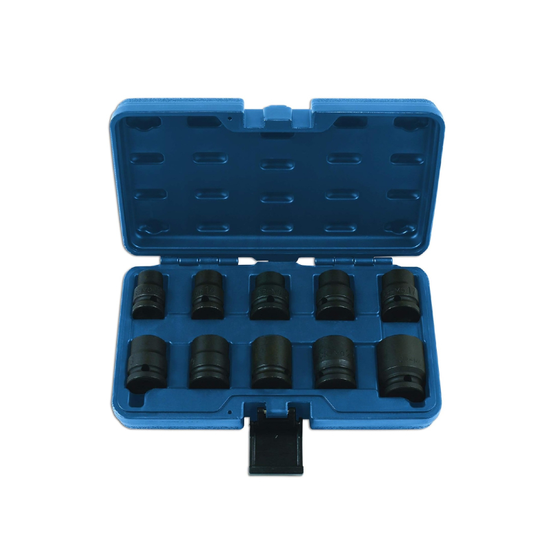 SET OF 10 SHORT 1/2 IMPACT SOCKETS 12 PT - FERCAR 2307609