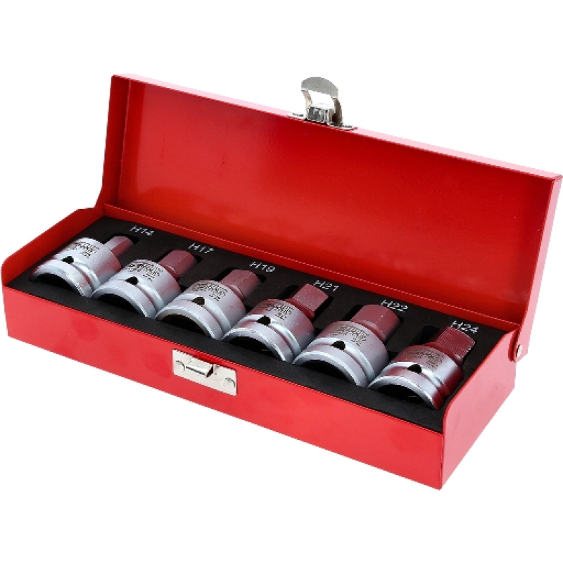 3/4 IMPACT SOCKET SET 14-24 (6 PCS) - KS TOOLS 515.0000