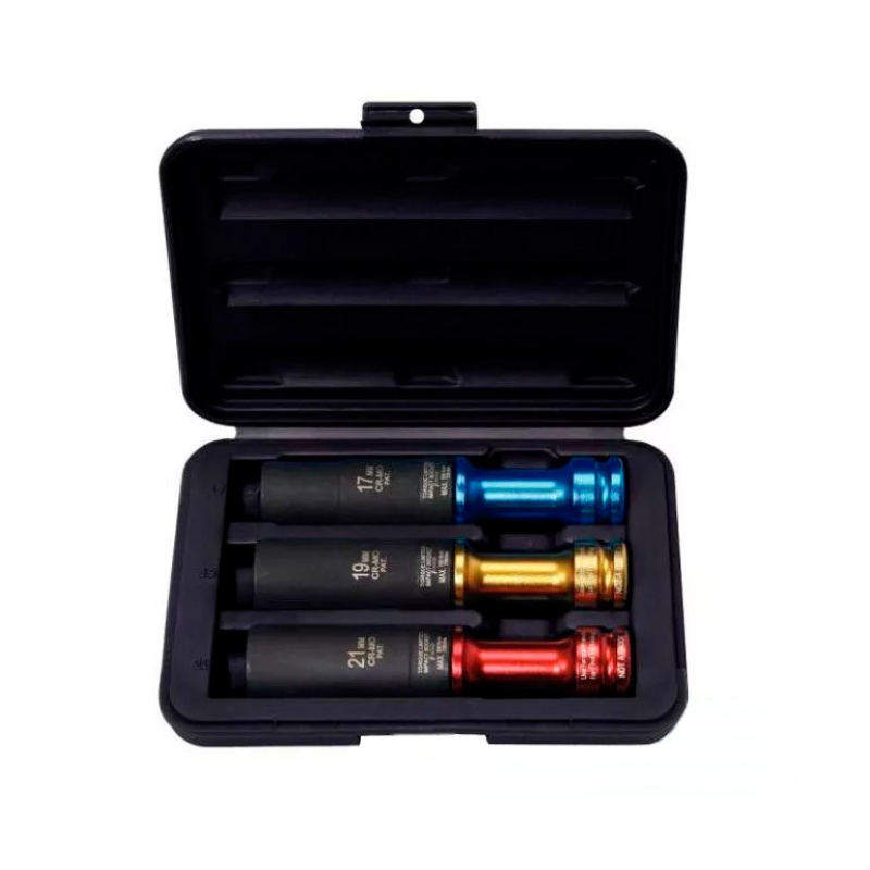 LONG IMPACT/TORQUE SOCKET SET - KS TOOLS 515.1080