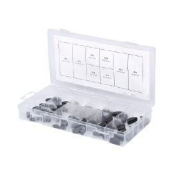 Assortment of embedded cotter pins (80 pcs) - KS TOOLS 970.0560