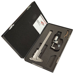 Measuring Set: 150 mm Caliper + Outside Micrometer | S00514100