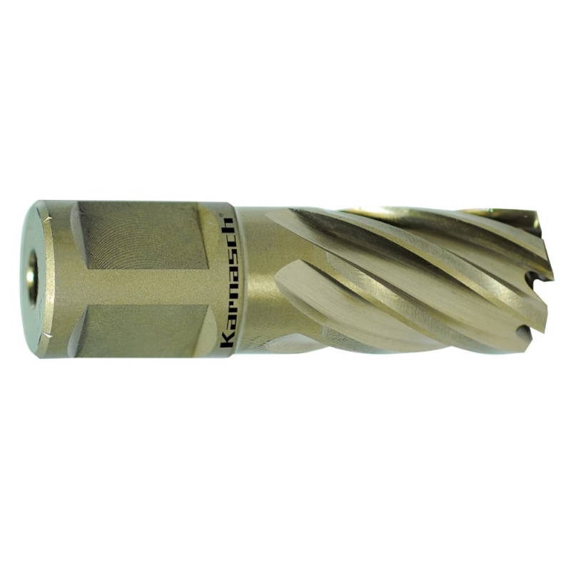 HOLLOW CUTTER Ø20x30 S/S GOLD-30 - KARNASCH 201260U020
