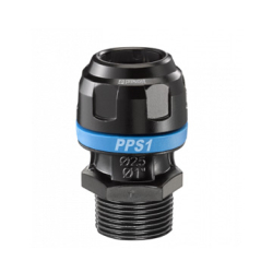 Racor Recto Prevost PPS1 MM2012 Aluminio Ø20 mm - R 1/2